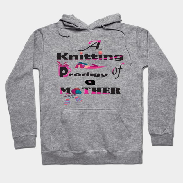 knitting mom lovers Hoodie by Mirak-store 